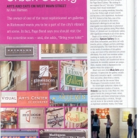 Artemis Gallery featured in Richmond Family Magazine!