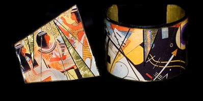 Metallic Art Bracelets